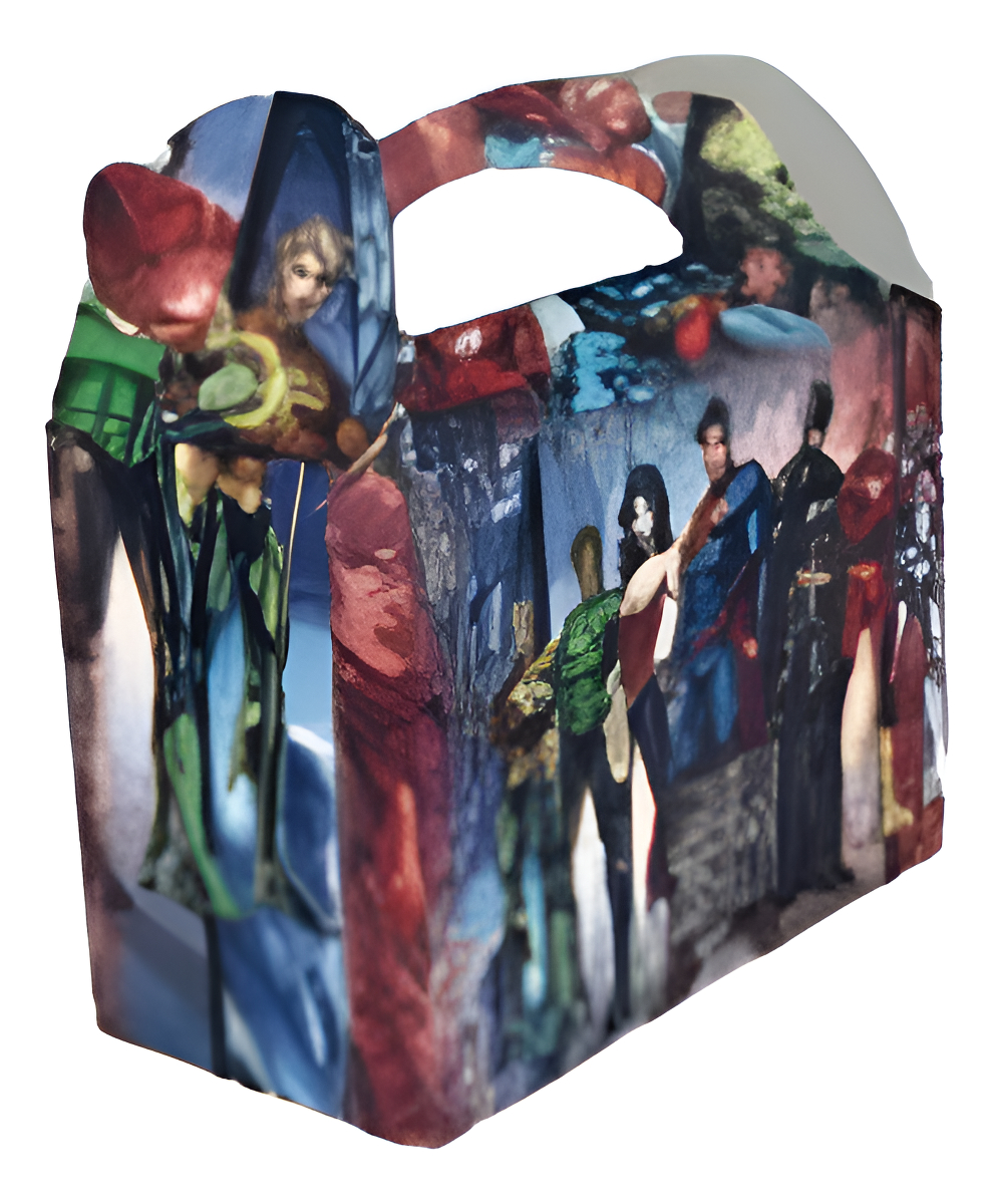 Caja Fiesta Decoracion Liga Justicia Promo Original - Imagen 2