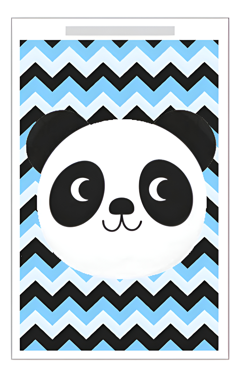 Bolsa Panda Azul Decoracion Cumpleaños Baby Shower Regalos