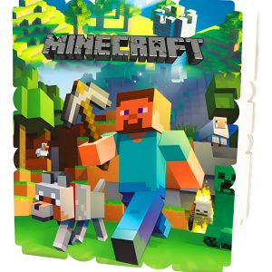 Piñata Minero Fiesta Bloques Video Juego Fiesta Infantil