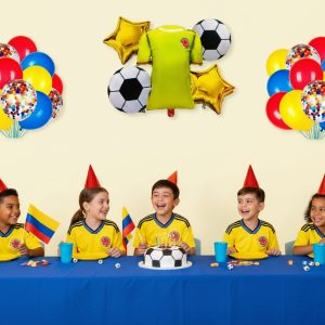 Kit Arco Globos Decoracion Seleccion Colombia Futbol Comprar