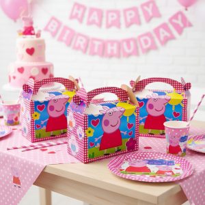 Caja Feliz Fiesta X6 Unit Peppa Pig Cerdito Granja