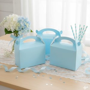 Caja Feliz Fiesta X12 Unidades Azul Pastel Unicolor