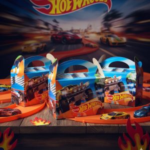 Caja Feliz Fiesta X6 Unidades Hot Wheels Carro Oferta