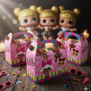 Caja Feliz Fiesta X6 Unidades Niñas Lol Muñecas Ya
