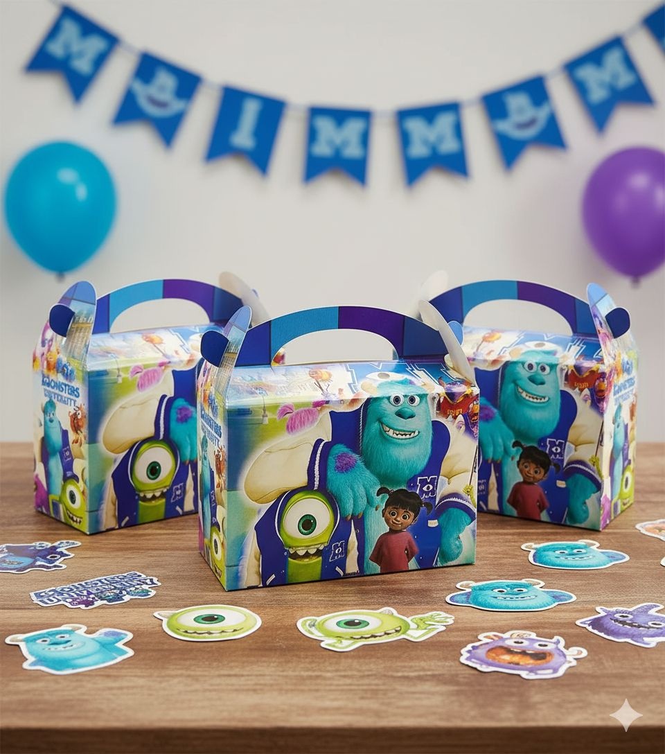 Caja Monsters Inc Fiesta Regalo Sullivan X6 Comprar