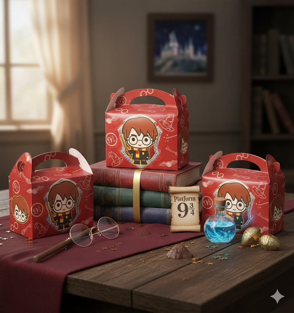 Caja Feliz Fiesta X12 Unidades Harry Potter Comprar