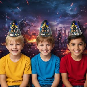 12 Sombreros Gorro Fiesta Free Fire Juego Comprar Barato