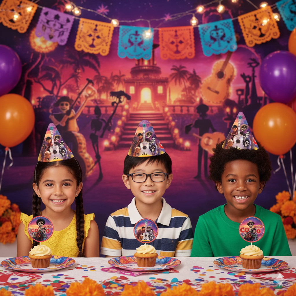 Gorro Fiesta Coco Halloween Dia Muertos Cumpleaños Oferta