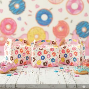 Caja Feliz Fiesta X12 Unidades Dona Golosina Dulce
