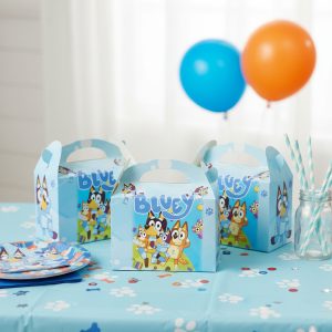 Caja Feliz Fiesta X12 Unidades Bluey Perro Mascota