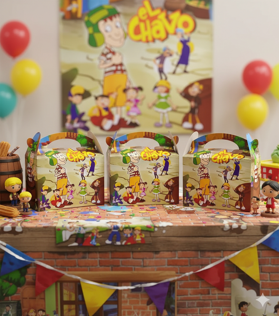 Caja Feliz Fiesta X12 Unidades Chavo Ocho Comprar