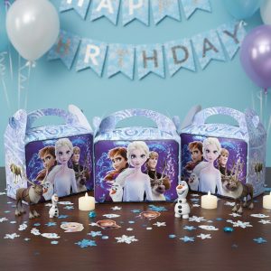 Caja Fiesta Regalo Cumpleaños Frozen Promo Original