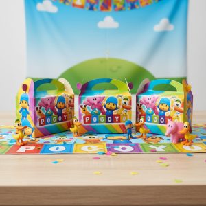 Caja Feliz Fiesta X12 Unidades Pocoyo Comprar Oferta