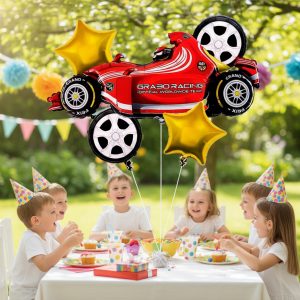 Bouquet Carro Carreras Formula 1 Niño