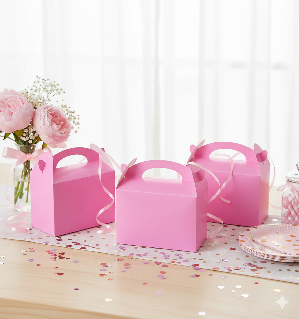 Caja Feliz Fiesta X6 Unidades Rosada Niña Comprar