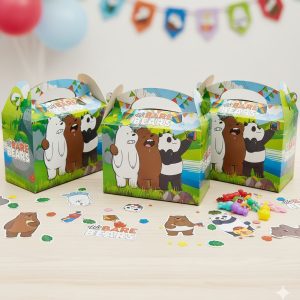 Caja Feliz Fiesta X12 Unidades Osos Escandalosos Hoy